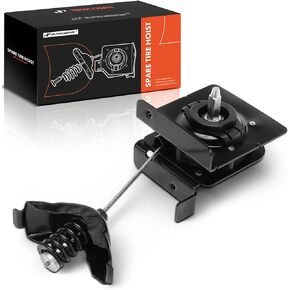 A-Premium Spare Tire Hoist Spare Tire Winch Carrier Compatible with Ford F-150 F150 2015 2016 2017