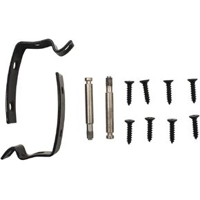 1 زوج قفاز قفاز غطاء مفصلة طقم إصلاح قوسين 8E2857131 8E2857035 8E0880802 "Z" Bracket for Audi A4 S4 RS4 B6 B7 8E