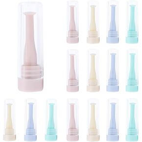 16 Pieces Hard Contact Lens Remover Tools for RGP and Scleral Lenses Suction Cup Plunger Inserter Set