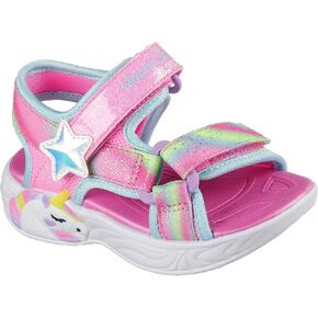 SKECHERS Girl's Unicorn Sandal-Dream Sneaker