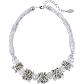 Bocar Handmade Chunky Statement Necklace Choker Collar Necklace Jewelry for Women