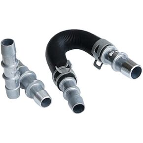 626-001 Engine Heater Core Bypass Hose and 5/8" and 3/4" hose fittings Kit Universal fit Car Engine Heater Core Bypass Hose Assembly