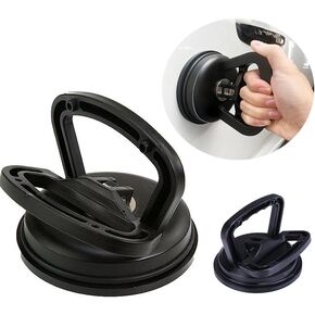 مجتذب Car Dent ، إزالة Dent Kit Car Dent Puller Kit مقبض رافعة ، كوب شفط قوي مجسد دنت ومزيل مجموعة أدوات دنت بلا طلاء لدنت جسم السيارة ، والزجاج ، والبلاط ، والمرآة (2 عبوة)