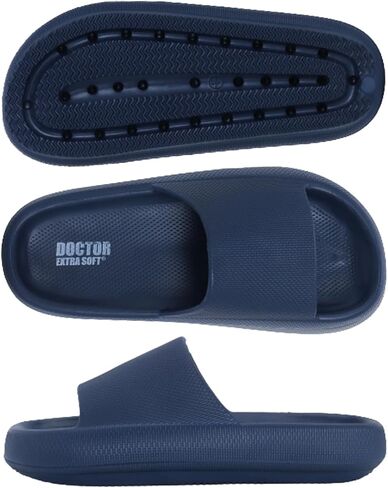 Men's Classic Ultra Soft Sliders/Slippers with Cushion FootBed for Adult | Comfortable & Light Weight | Stylish & Anti-Skid | Waterproof & Everyday Flip Flops for Gents/Boys D-504 in Saudi Arabia