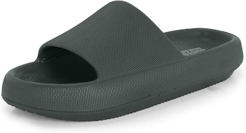 Men's Classic Ultra Soft Sliders/Slippers with Cushion FootBed for Adult | Comfortable & Light Weight | Stylish & Anti-Skid | Waterproof & Everyday Flip Flops for Gents/Boys D-504 in Saudi Arabia