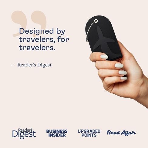 Shacke Luggage Tag 2pcs Premium ID Card for Travel Luggage & Suitcase (Pure Black) in Saudi Arabia