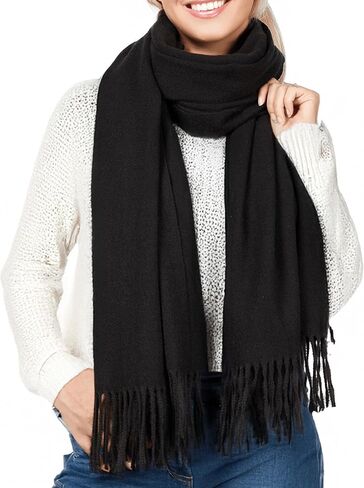 Funky Junque Women's Winter Scarf - Cashmere Feel Pashmina Shawl, Mother's Day Gift, Wraps for Evening Dresses in Saudi Arabia