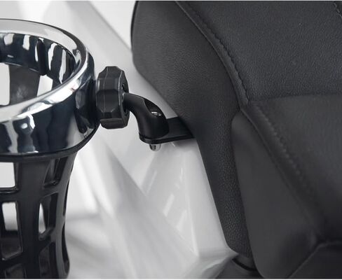 PANICAL Motorcycle for Honda Goldwing GL1800 2021-2025 Rear Passenger Armrest Cup Holder Stand Collocation 17mm TPU Ball Head Universal 0.6'' 5/8'' (Right Silver Cup Holder 3 Sets) in Saudi Arabia