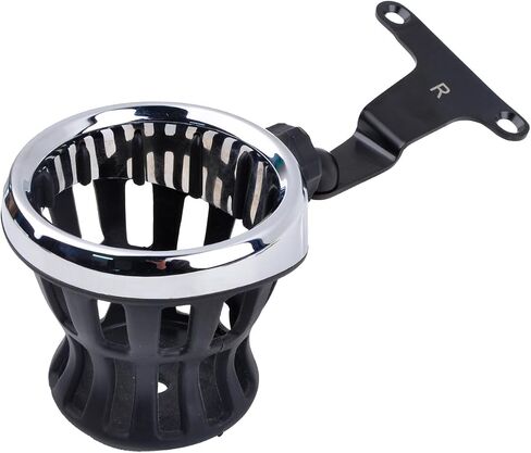 PANICAL Motorcycle for Honda Goldwing GL1800 2021-2025 Rear Passenger Armrest Cup Holder Stand Collocation 17mm TPU Ball Head Universal 0.6'' 5/8'' (Right Silver Cup Holder 3 Sets) in Saudi Arabia