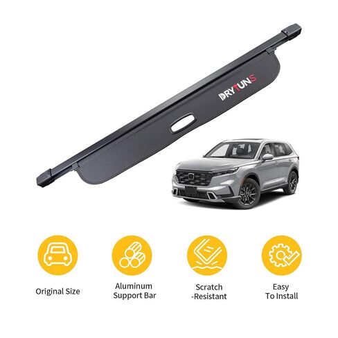Cargo Cover for Honda CRV 2023 2024 2025, Trunk Cover Retractable for 2023-2025 Honda CRV | Include Hybrid | Security Shield Privacy Shade (Without Hooks) in Saudi Arabia