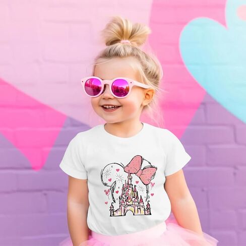 Magic Kingdom Shirts for Girls Magical Castle Graphic Cute T Shirt Kids Toddler Holiday Vacation Trip Tee Tops in Saudi Arabia