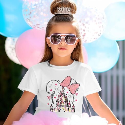 Magic Kingdom Shirts for Girls Magical Castle Graphic Cute T Shirt Kids Toddler Holiday Vacation Trip Tee Tops in Saudi Arabia
