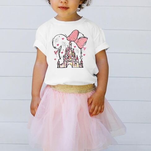Magic Kingdom Shirts for Girls Magical Castle Graphic Cute T Shirt Kids Toddler Holiday Vacation Trip Tee Tops in Saudi Arabia