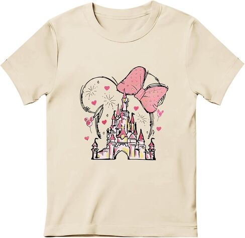 Magic Kingdom Shirts for Girls Magical Castle Graphic Cute T Shirt Kids Toddler Holiday Vacation Trip Tee Tops in Saudi Arabia