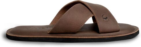 La Leche, The Wanderer Sandals, Slide Sandals with Soft Cushion, Indoor and Outdoor Shoes, Full Grain Leather & Memory Foam, Handmade in Kuwait