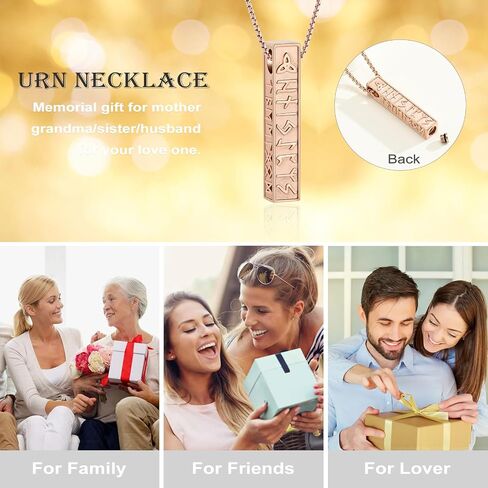 Norse Viking Urn Necklace for Men Women Rune Bar Cremation Jewelry Celtic Knot Urn Pendant Keepsake Memorial Vintage Amulet Jewelry Ashes Locket Gift in Saudi Arabia