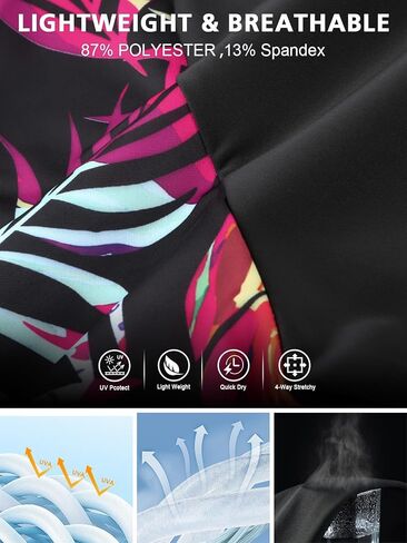 Zamowoty Womens Rash Guard Long Sleeve Swim Shirts UPF 50+ Sun Protection Bathing Suit Swimsuit Top with Thumb Hole No Bottom in Kuwait