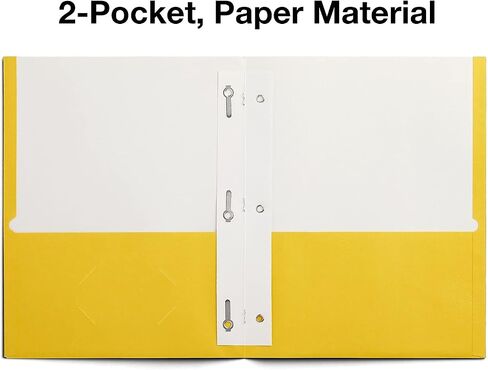 Staples 578510 School Grade 2 Pocket Folder with Fasteners Green 25/Box in Saudi Arabia