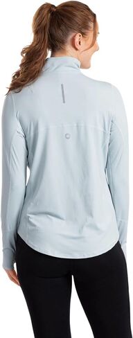 Womens UPF 50+ Relaxed Mock Zip Top in Saudi Arabia