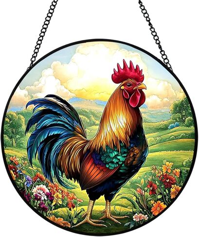 Dragon Fairy Suncatchers for Windows, 20cm/7.87in Dragon Stained Glass Ornaments Dragon Sun Catcher Decor Fairy Gifts for Women in Kuwait