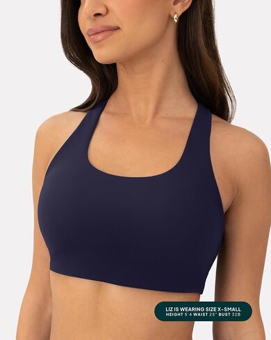 Pavoi Active Criss Cross Back High Impact Resport Shorts for Women - Scoop Scoop Dece Bated Bra - Flexflow in Saudi Arabia
