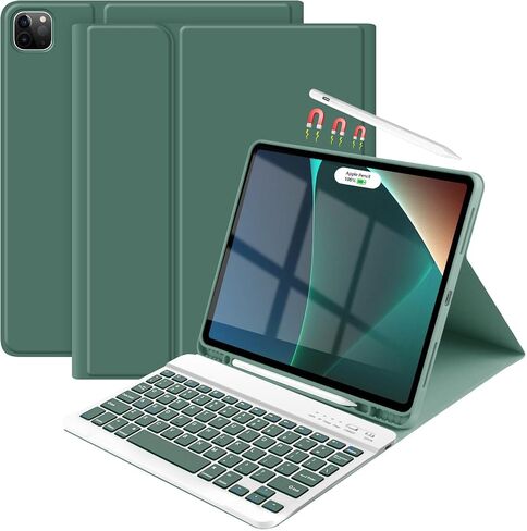 TaIYanG Keyboard Case for iPad Air 13-inch, Detachable Bluetooth Keyboard in Saudi Arabia