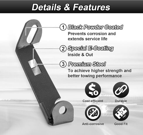 Ditch Hood Mount Bolt Brackets Upper LED Light Pods Bracket Compatible with Dodge Ram 2500/3500 2019-2024(No Drilling) in Kuwait