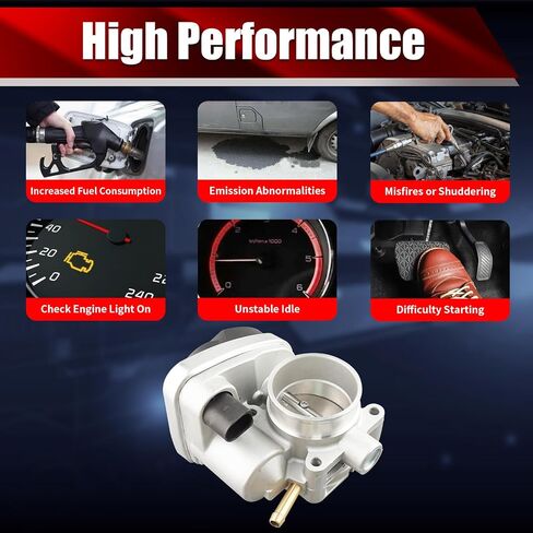 Electronic Throttle Body Assembly TB1212 Compatible with Subaru Legacy Outback 2010-2012 2.5L H4 Only fit for Naturally Aspirated Engine Replaces 16112AA350 67-2103 in Saudi Arabia