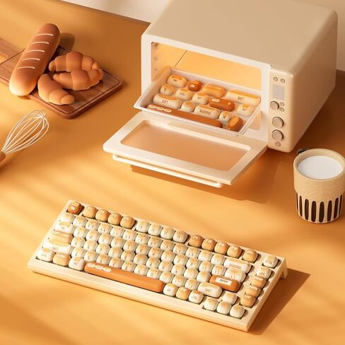 Akko PBT Keycap Set, Magic Lop Bunny Keycap Set MOG Profile 146-Key Keycaps for Mechanical Keyboards in Kuwait