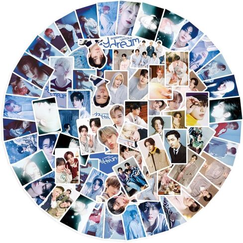 ENHYPEN Stickers 2024 New Album ENHYPEN Vinyl Waterproof Decals Gift for Water Bottles, Laptop,Luggage(92PCS) Colorful in Saudi Arabia