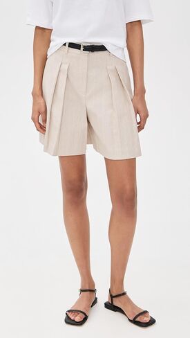 Theory Women's Pleated Shorts in Kuwait