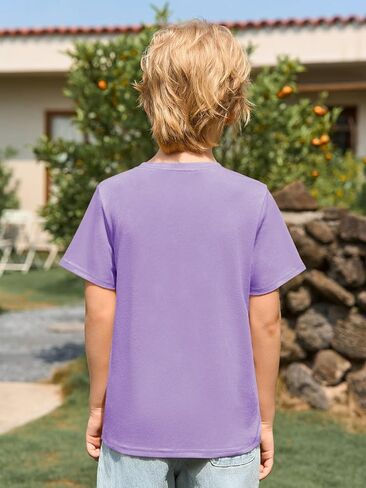 الأولاد Haloumoning T Dorts Kids Summer Crewneck short short tshirts thedase tees 5-14 years in Kuwait