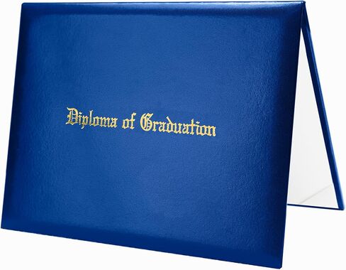 GraduationForYou Smooth Imprinted Diploma of Graduation Certificate Cover 8 1/2" x 11" in Saudi Arabia