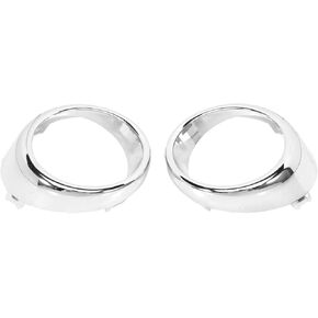 Fog Lamp Bezel Chrome Fog Light Cover for G37 2010-2013, M56 M37 2011-2013, G25 2011-2012, Q70 2014 62257-1MS2A 62256-1MS2A