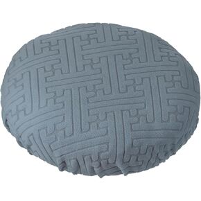 PATIKIL Stool Covers Round, Elastic Bar Stool Covers Washable Stool Cushion Slipcover Stretchy Bar Chair Seat Cover for 14-18 Inch Chairs, Dark Grey
