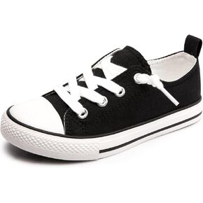 Boy Girls Canvas Shoes Slip on Sneakers Comfort Casual Walking Shoes for Little Kid Big Kid