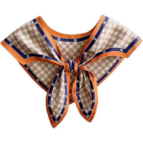 النساء قابلة للفصل DICKEY SUMMER SUMMER MINI CAPE FAPE TWALAR SMITHER SIME SILK SCAWL SHAWE