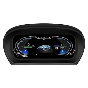 Hizpo 12.3 Inch Digital Dash Cluster لـ (2005-2012) BMW 3 Series E90 E91 E92 E93 ، عداد سرعة أداة استبدال أداة لوحة القيادة مع شاشة مضادة للضوء الأزرق