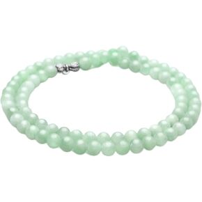 Boxing Day Jade Beads Necklace Natural Jade 6mm 108pcs 17cm 6.7inches