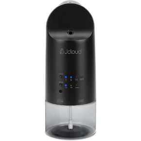 JCLOUD 2025 توصيل الناشر للزيوت الأساسية ، ناشر الرائحة بدون ماء يغطي ما يصل إلى 500 متر مربع. قدم. للمنزل ، المكتب ، سبا - موزع الجدار الذكي المحمول 160 مل ، أسود