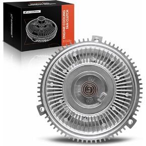 A-Premium Engine Cooling Fan Clutch Compatible with BMW 530i 540i 740i 740iL 750iL 840Ci 850Ci 850CSi 850i, 3.0L 4.0L 4.4L 5.0L 5.4L 5.6L, Replace# 11521723829, 11521745134