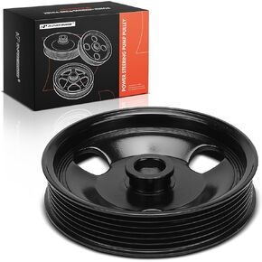 A-Premium Power Steering Pump Pulley Compatible with Dodge Charger 2006-2010, Challenger 2008-2010, Magnum 2005-2008 & Chrysler 300 2005-2010, 2.7L 3.5L 5.7L 6.1L