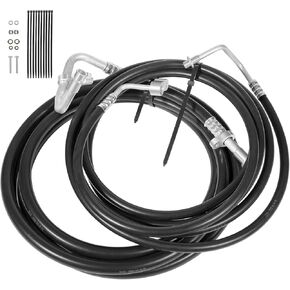 2025 Upgrade SU33468 Rear AC Line Set Air Conditioning Hoses Replacement Lines fit for Chevy Suburban, for Cadillac Escalade ESV, for Yukon XL 2007-2014