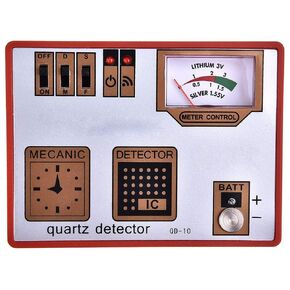 فحص اختبار البطارية ، اختبار الكوارتز demagnetizer timegrapher ساعة إزالة المغناطيسية/قياس البطارية/النبض/جهاز اختبار Quartz Universal Watch Checker Tester