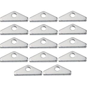 ACROPIX 1-1/2" Valve Cover Spreader Tab Replacement Fit for Big Block Chevy - Pack of 14 Chrome Tone