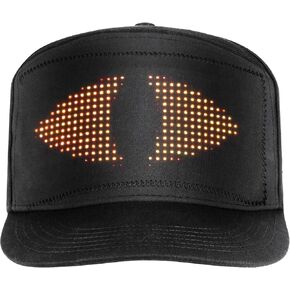 Gelrova LED Hats, Programmable LED Caps Full Color Display Message Costume Cool Novelty Hat for Party, APP Control