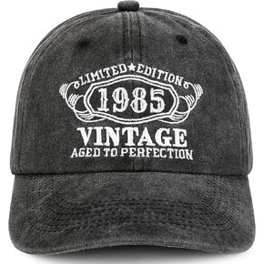 21st 30th 40th 50th 60th 70th 80th Birthday Gifts for Men Women, Vintage 2004-1945 Year Old Gifts Baseball Cap Hats for Him