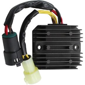 Road Passion Voltage regulator rectifier 21066-0047 Replacement for KAWASAKI KVF360 Prairie 360 2003-2013/ KVF400 Prairie 400 1999-2002/ KVF700 Prairie 700 4X4 2004