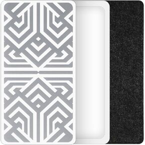 Pain Patches 3.03" × 6.30", Reusable Pain Patches Includes 3 Adhesives, 1 Patch & 1 Carry Bag, Relief Muscle Soreness, Knee, Foot, Shoulder, Neck, Back Pain Patch-0401