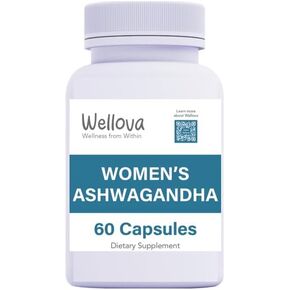 Women's Ashwagandha | Promotes Stress Relief & Mood Support | Supports Clarity & Memory | Provides Focus and Increased Energy | Superior Pure Organic Absorption | 60 Capsules